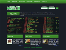 Tablet Screenshot of 44green.com